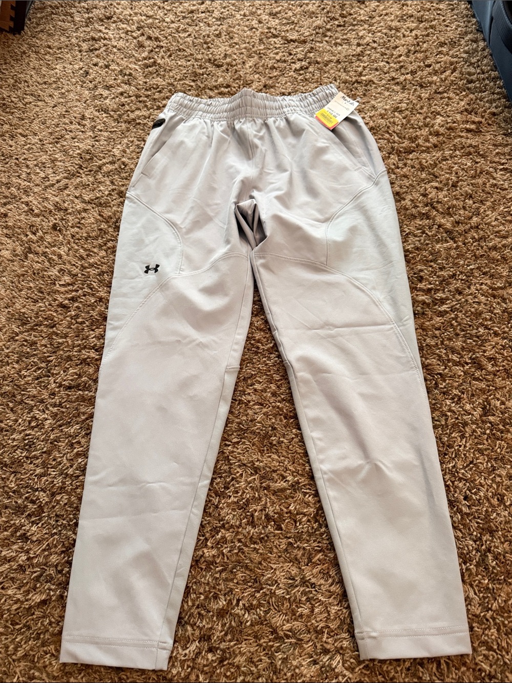 Under Armour Light Gray Men’s Tech Fleece Joggers